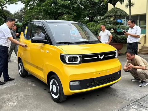 Wuling HongGuang MiniEV lần đầu lộ diện tại Việt Nam: Ra mắt muộn nhất tháng 6, nếu giá tốt dễ chạy đầy đường