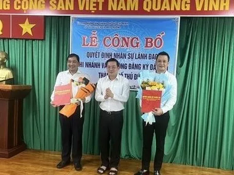 Chi nhánh Văn phòng đăng ký đất đai Tp.Thủ Đức có giám đốc mới
