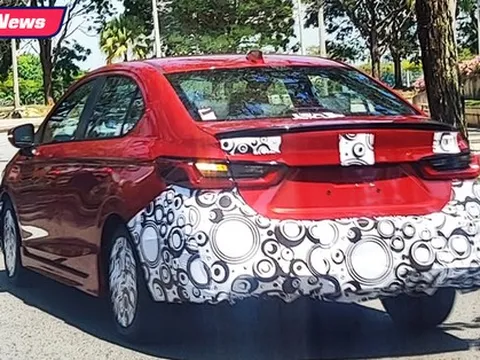 Honda City 2023 lần đầu xuất hiện tại ĐNÁ: Bản RS có mâm và cản mới, ngày về Việt Nam không còn xa