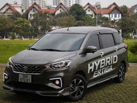 Bảng giá ô tô Suzuki tháng 5: Suzuki Ertiga Hybrid được ưu đãi 50% lệ phí trước bạ
