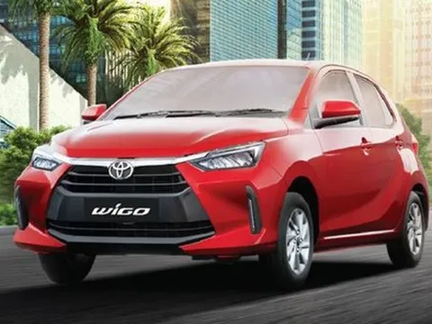 Toyota Wigo 2023 bán tại Việt Nam lần đầu lộ diện chính thức, giá dự kiến từ 384 triệu đồng
