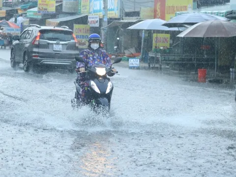 Nắng nóng giảm hẳn, mưa nhiều vào trưa, chiều và tối tại TP HCM