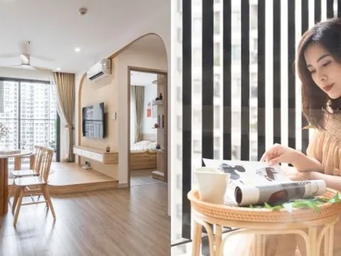 Cải tạo chung cư 46m2 thành chốn nghỉ dưỡng cho gia đình mỗi dịp cuối tuần