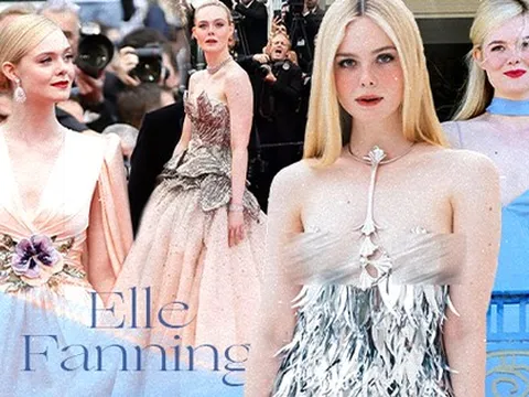 'Công chúa' Elle Fanning và màn lột xác ngỡ ngàng ở LHP Cannes 2023