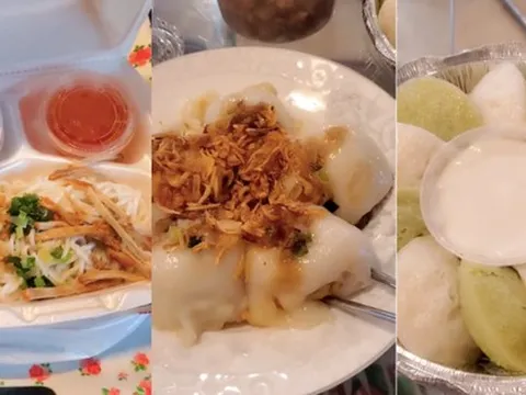 Bánh tằm bì, bánh đúc, bánh bò 'đắt khách' tại Mỹ