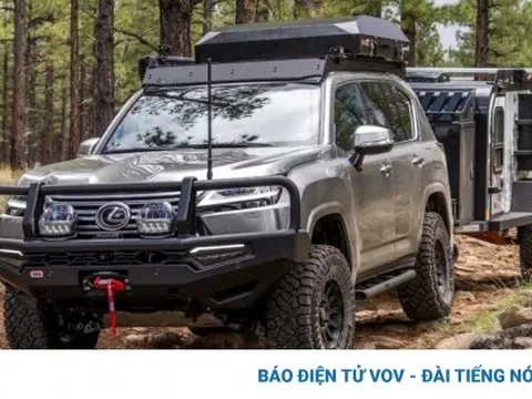 Cận cảnh Lexus LX 600 phiên bản "ngôi nhà di động" đầy tiện nghi