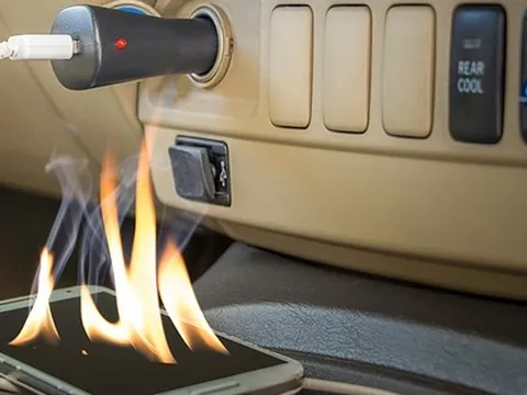 5 vật dụng không nên để trong ô tô khi đỗ xe ngoài trời nắng nóng