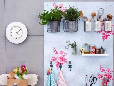 Bảng lưu trữ gắn tường: Món đồ tiện dụng cho nhà diện tích nhỏ
