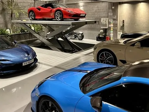 Đón thêm Civic Type R, bộ sưu tập siêu xe, xe siêu sang của Nguyễn Quốc Cường khủng như thế nào?