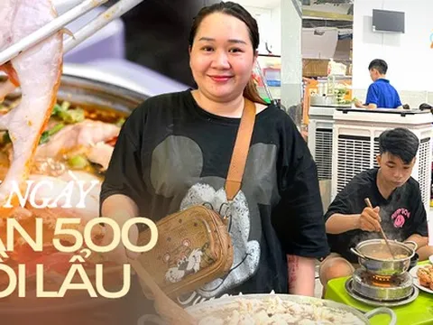 Tiệm lẩu quận Tân Bình mỗi ngày bán 500 nồi lẩu, doanh thu hơn 400 triệu/tuần nhờ có một bí quyết giúp hút khách