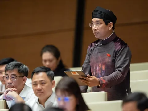 Đại biểu Nguyễn Văn Cảnh đề nghị được mặc áo dài ngũ thân khi họp Quốc hội, chào cờ