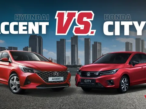 Dưới 600 triệu đồng lựa chọn Hyundai Accent hay Honda City?