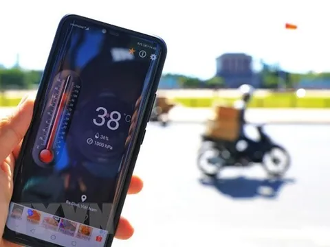 Ngày 1/6, nhiệt độ cao nhất ở Mường La lên tới 43,8 độ C