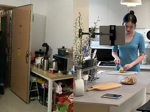 Mua căn hộ cũ làm nhà tân hôn rồi chi tiền cải tạo ngoạn mục