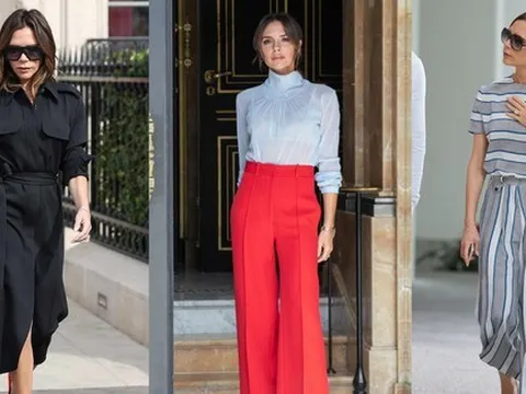 Cao 1m63, Victoria Beckham mặc gì để 'hack' dáng?