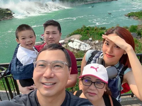 Diện mạo 'quý tử nhà hào môn' của Lan Khuê và doanh nhân John Tuấn Nguyễn gây chú ý