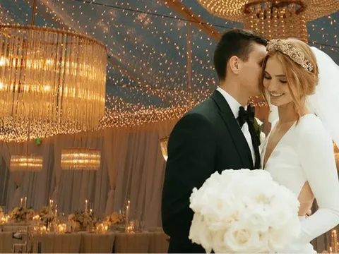 Đám cưới ấn tượng với phong cách 'cổ tích thời hiện đại'