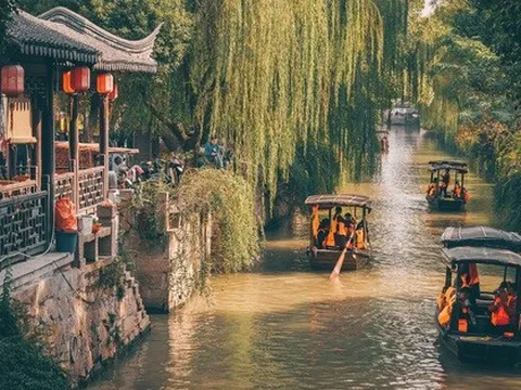 Ngắm nhìn vẻ đẹp của cổ trấn Mộc Độc - nơi Càn Long 5 lần ghé thăm và đề thơ khen ngợi