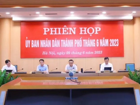 Hà Nội xem xét một số nội dung trình HĐND tại kỳ họp giữa năm 2023