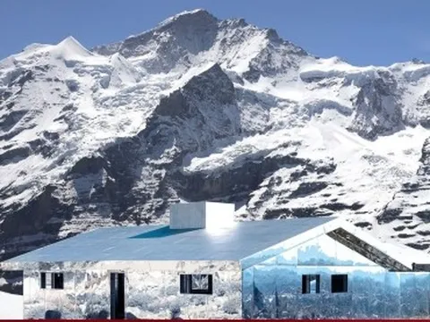 Kì lạ căn nhà có thể "tàng hình" theo cảnh quan và thời tiết ở Thụy Sĩ