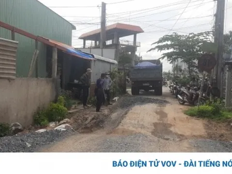 Dự án huyện lộ 67 sau 3 năm thi công vẫn chưa hoàn thành