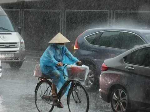 Từ chiều tối nay, miền Bắc chuyển mưa lớn dài ngày