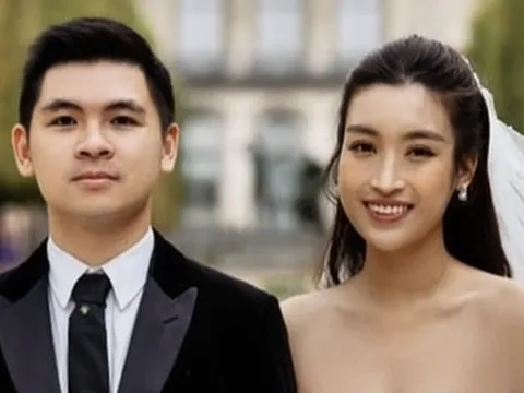 Ông xã Đỗ Mỹ Linh lần đầu khoe ảnh cưới chụp tại Pháp