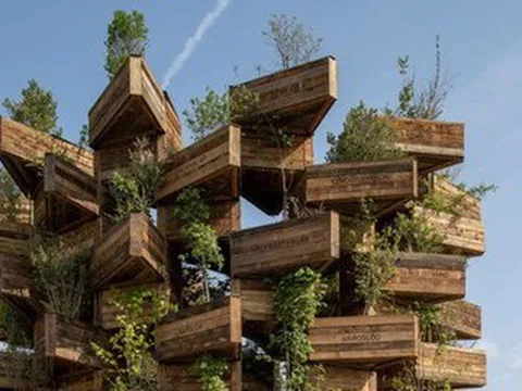 Chiêm ngưỡng ''khu vườn trên mây'' độc đáo nhất thế giới