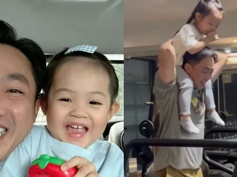 Cường Đô La bị nhắc nhở vì hành động nguy hiểm cõng con gái trên vai khi đang tập gym