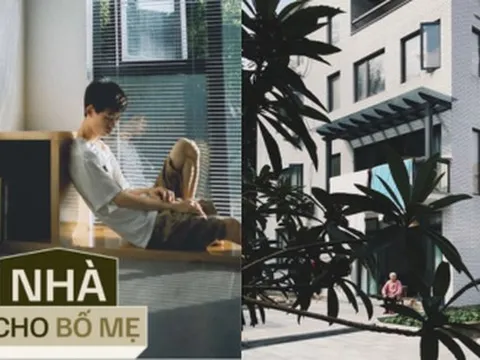 Chàng kiến trúc sư trẻ thiết kế biệt thự 520m2 để bố mẹ an hưởng tuổi già