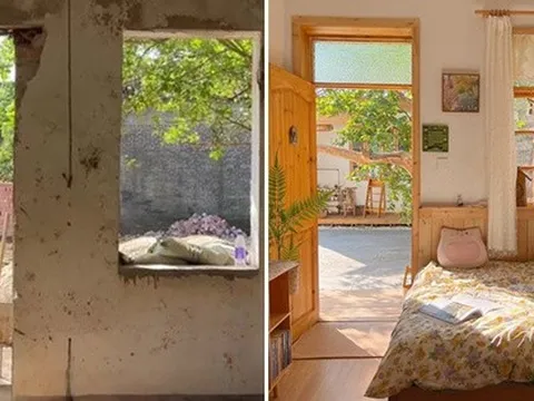 Cô gái thuê đất, chi 1,1 tỷ để cải tạo dãy nhà hoang thành nơi sống tuyệt đẹp