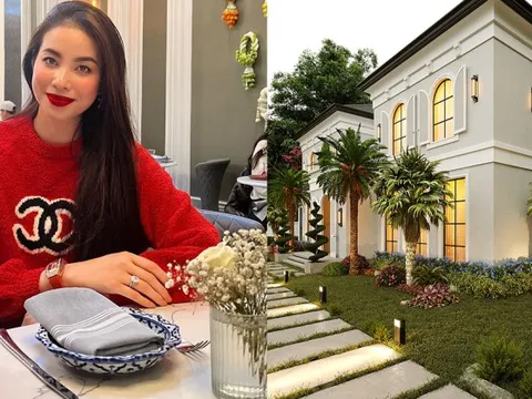 1 nàng hậu Việt xây biệt thự khủng tặng mẹ sau 5 năm kết hôn với chồng đại gia ở Mỹ