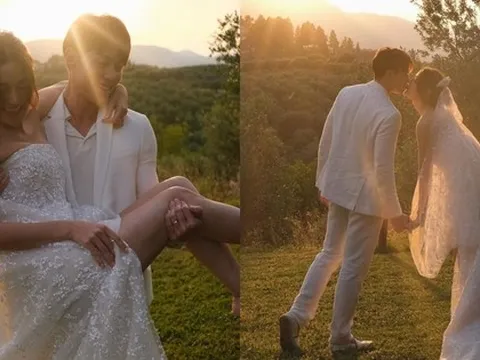 Mark Prin - Kimmy Kimberley tung ảnh cưới đẹp như phim, nhan sắc cả đôi và nụ hôn giữa nước Ý gây sốt