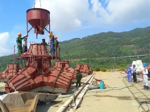 Các mũi thi công dự án Bến Cảng Liên Chiểu đang đạt và vượt kế hoạch