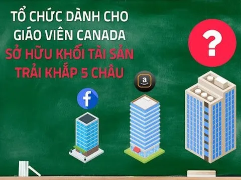 Một tổ chức dành cho giáo viên ở Canada nhưng giàu hơn cả Amazon và Meta: Làm chủ từ sân bay đến BOT, tài sản trải khắp 5 châu