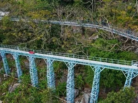 Máng trượt dài gần 2.000 m trên núi cao nhất Đông Nam Bộ được đầu tư hơn 19 tỷ sửa chữa, cải tạo