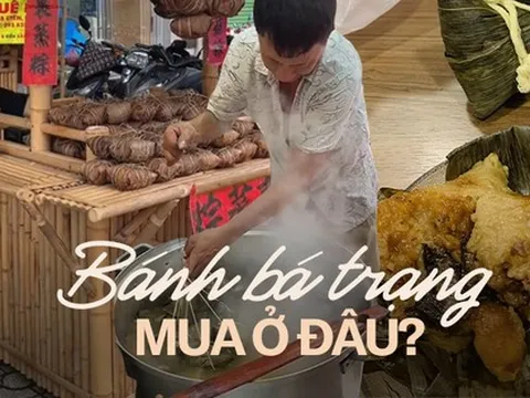 Tết Đoan Ngọ thưởng thức bánh bá trạng của người Hoa là một cái thú, nhưng nhớ ghé những lò bánh gia truyền này