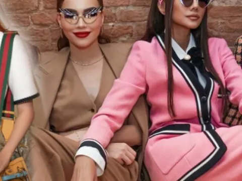Bộ tứ quyền lực showbiz Việt xuất hiện tại triển lãm Gucci High-End, tạo ra những khung hình quyền lực với thời trang cao cấp