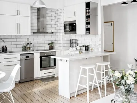 10 thiết kế bếp thông minh dành cho căn hộ nhỏ