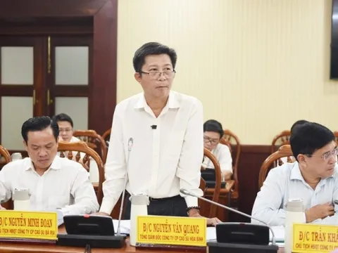 Miễn nhiệm Tổng Giám đốc Cao su Hòa Bình