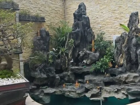 Đặt hòn non bộ trong nhà có tốt không?