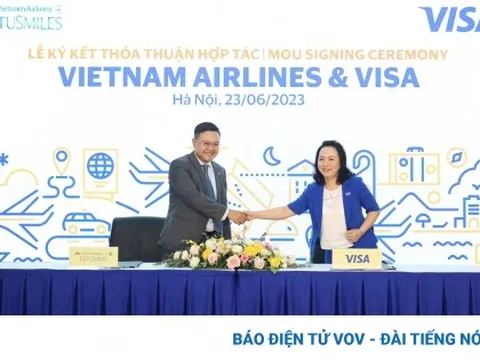 Vietnam Airlines và Visa ký hợp tác, nâng cao trải nghiệm số cho người tiêu dùng