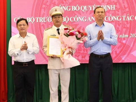 Thượng tá Phan Văn Triều làm Phó Giám đốc Công an tỉnh Tây Ninh