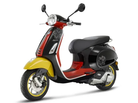 Vespa Primavera phiên bản chuột Mickey sắp về Việt Nam, dễ thành cơn sốt như Sprint Justin Bieber và 946 Dior