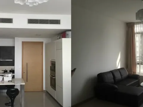 Căn hộ cũ sau cải tạo xịn như khách sạn cao cấp: Màn chơi màu nội thất quá đỉnh