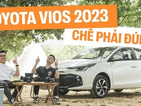 Thử chê Toyota Vios 2023 như cư dân mạng: Có điểm đồng tình, có ý cần phản bác
