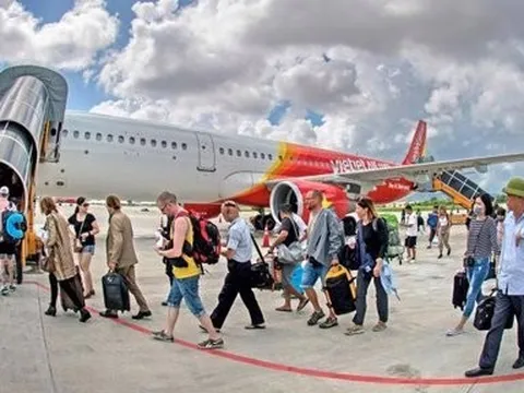Sản lượng khách quốc tế qua đường hàng không tăng gần 500%: Thị trường du lịch đang đà bứt phá