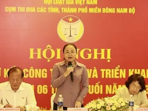 Hội Luật gia tỉnh Đồng Nai tổ chức hội nghị sơ kết 6 tháng đầu năm