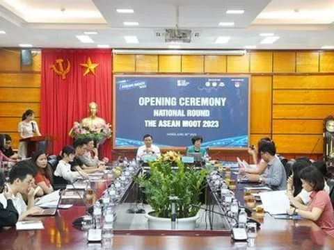 Khai mạc vòng thi quốc gia phiên tòa giả định (ASEAN Moot 2023)
