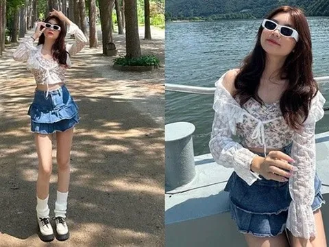 Con gái út MC Quyền Linh khoe diện mạo cá tính, trái ngược chị gái